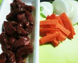 創味シャンタンで食べるスープ♪作り方1写真