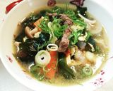 創味シャンタンで食べるスープ♪作り方9写真