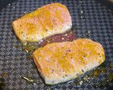 簡単！銀鮭の焼きカレー風味チーズ包み作り方3写真