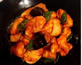 簡単☆鶏肉と夏野菜のトマトソース炒め作り方6写真