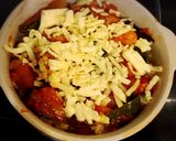 簡単☆鶏肉と夏野菜のトマトソース炒め作り方9写真