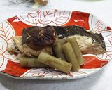 蒸して仕上げるカレイの煮付作り方5写真