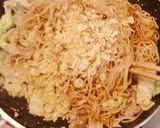 キヌアと天かす入りの、香ばし焼きそば作り方4写真