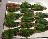 簡単☆鯵の梅じそロール焼き作り方3写真
