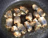 簡単☆鯵の梅じそロール焼き作り方6写真