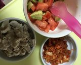 そうめんでサラダ巻き作り方3写真
