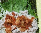 そうめんでサラダ巻き作り方4写真