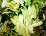揚げだし豆腐サラダ作り方1写真