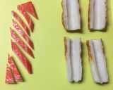 お弁当にも☆ちくわとカニカマのチーズ焼き作り方1写真