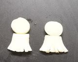 ❀モッツァレラdeてるてる坊主のお弁当❀作り方4写真