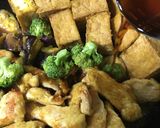 男料理☆カレー照り焼きチキンのごった煮☆作り方6写真