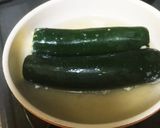 ズッキーニの詰め物和風味作り方2写真