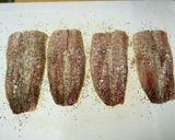にんにく香る～♪いわしチーズフライ作り方1写真