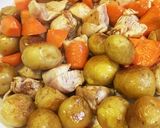新じゃがと鶏肉の甘辛煮❤作り方8写真