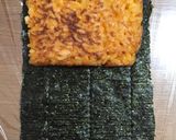 石焼風ビビンバおにぎらず☆作り方10写真