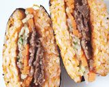 石焼風ビビンバおにぎらず☆作り方14写真