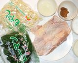 鶏もも肉の酢味噌照り焼き♪簡単煮るだけ作り方1写真