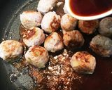 お弁当にオススメ♡肉だんご♡作り方3写真