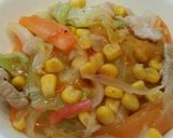 野菜たっぷりちゃんぽん風♡あんかけご飯作り方6写真