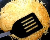 リメイク☆残ったあんかけで焼きパスタ？作り方5写真