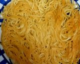 リメイク☆残ったあんかけで焼きパスタ？作り方6写真