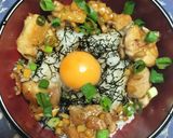箸が止まらない。ガリバタチキン丼作り方12写真