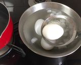ねりごまで漬ける☆味たまご作り方2写真