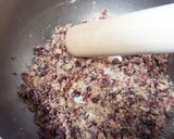 エコ【小豆茶の後で】小豆入りキーマカレー作り方2写真