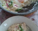 簡単 一人ランチ カルボナーラ・リゾット作り方6写真