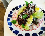 きのこと水菜のバルサミコサラダ作り方8写真