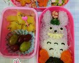 キャラ弁☆トトロ & まっくろくろすけ作り方4写真