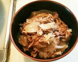 めんつゆで牛丼作り方4写真