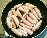 クレイジーソルトで鳥の手羽中割焼き作り方3写真