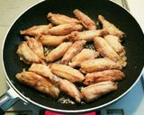 クレイジーソルトで鳥の手羽中割焼き作り方4写真