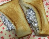 シーザーとたらこのぷちぷちホットサンド作り方8写真