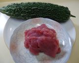 漢方医お勧め薬膳!苦瓜燉里脊作り方1写真