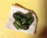 きゅりの漬物と納豆のピザ作り方2写真