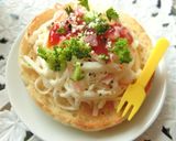 朝ごはんに♡モッツァレラパスタマフィン作り方10写真
