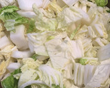 簡単！白菜とあぶらあげの味噌煮！作り方3写真