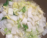 簡単！白菜とあぶらあげの味噌煮！作り方5写真