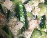 胡瓜と豆腐の中華風作り方2写真