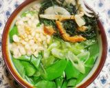 「おかひじき」長芋梅マヨ和え&かき揚げ作り方9写真