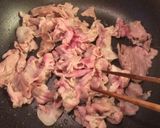 ☆豚の生姜焼きパスタ☆作り方3写真