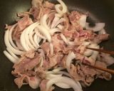 ☆豚の生姜焼きパスタ☆作り方4写真