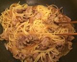 ☆豚の生姜焼きパスタ☆作り方6写真