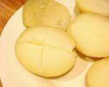 簡単おしゃれ♡じゃがいも丸ごとグラタン風作り方11写真