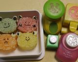 デコ弁☆ちぎりむすびでカエルさんの梅雨弁作り方4写真