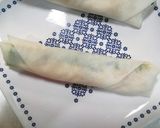 エビとシソの揚げ春巻き作り方7写真