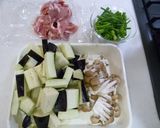 ナスとこま切れ肉のニンニク味噌炒め作り方2写真