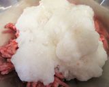 簡単ふわっふわ~♪長芋と大葉のハンバーグ作り方2写真